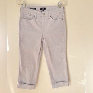 NYDJ Marilyn Crop jean Size 2 Gray Like New worn once